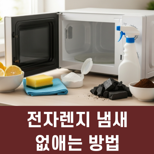 전자렌지 냄새없애는 방법