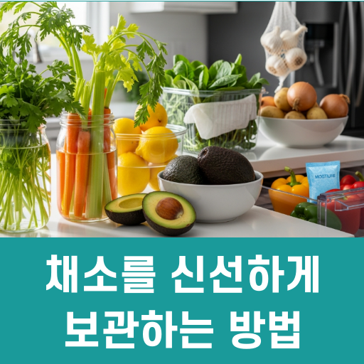 채소를 신선하게 보관하는 방법