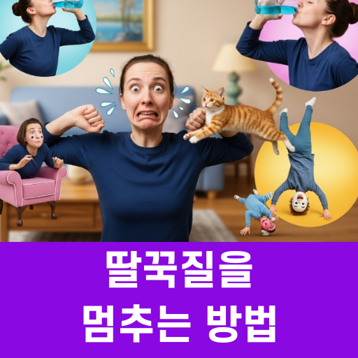 딸꾹질을 멈추는 방법