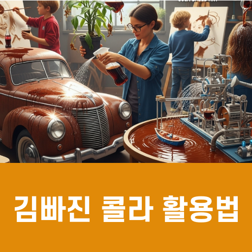 김빠진 콜라 활용법