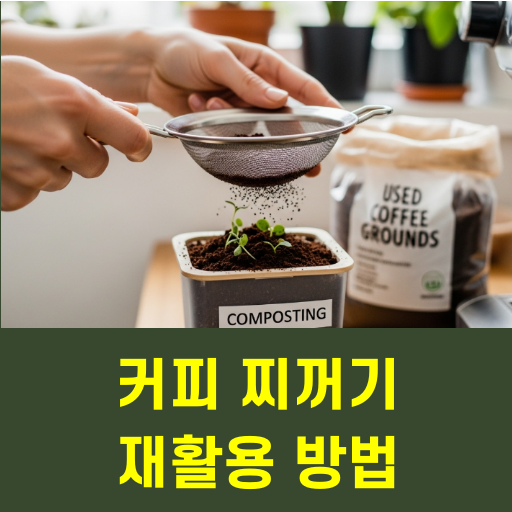 커피 찌꺼기 재활용