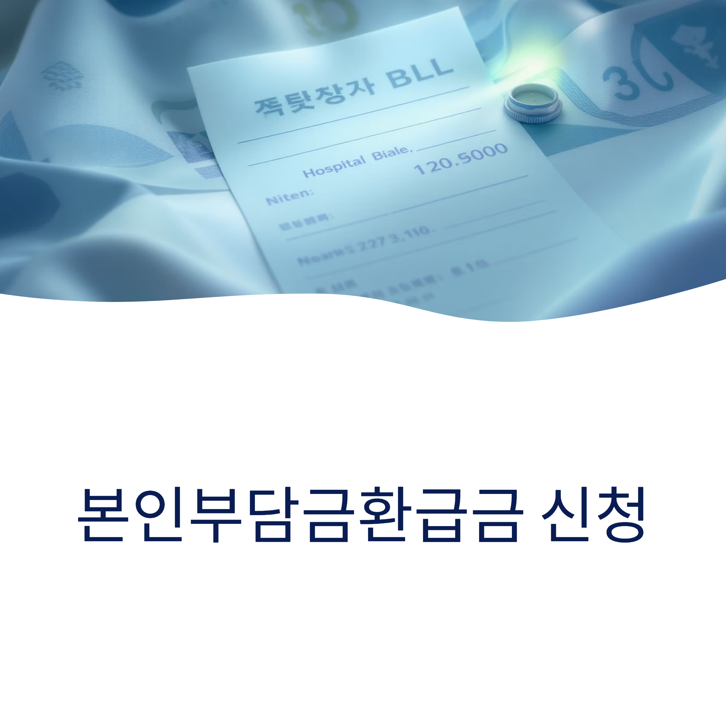 본인부담금환급금 신청, 잠자는 내 돈 되찾는 똑똑한 방법 본인부담금환급금 신청
