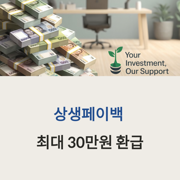 상생페이백 최대 30만원 환급 신청 조건과 방법 총정리