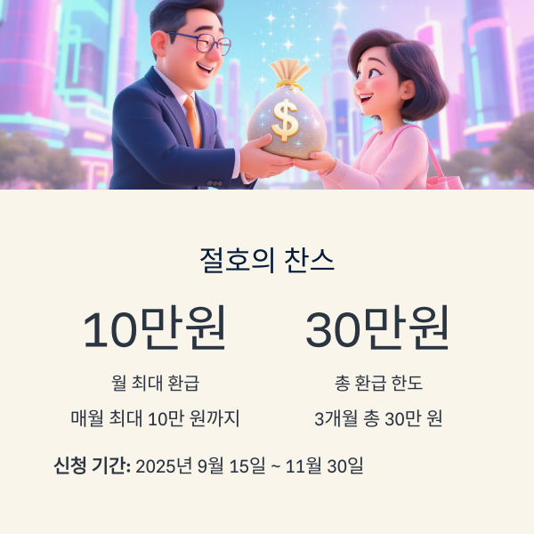 신한카드 상생페이백 환급받기