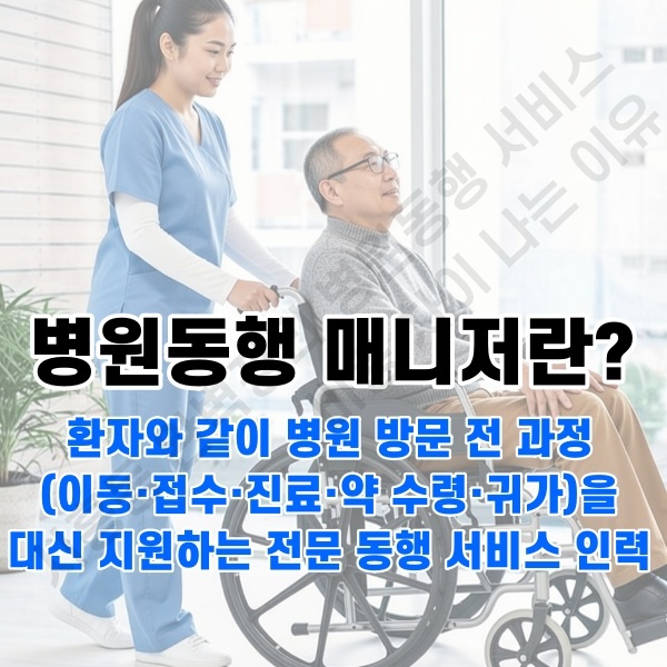 시흥동 병원동행 서비스
